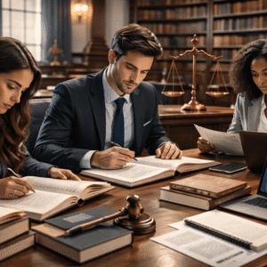 Law Conversion Diploma Level 3 covering UK legal system, contract law, criminal law, public law, and legal ethics